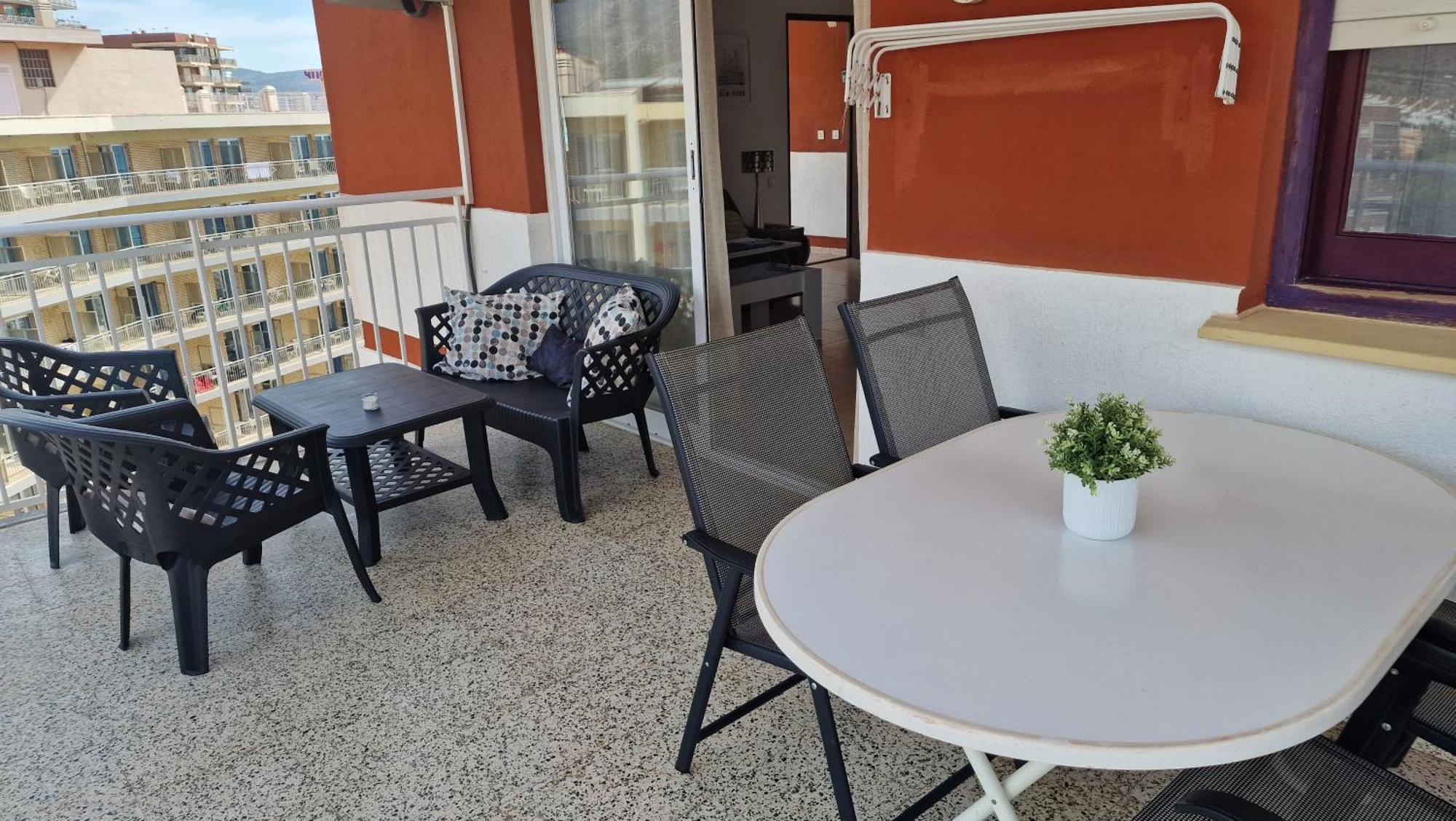 Apartament Apartamento De 1 Habitacion Frente Al Mar Y Con Piscina Benicàssim Zewnętrze zdjęcie